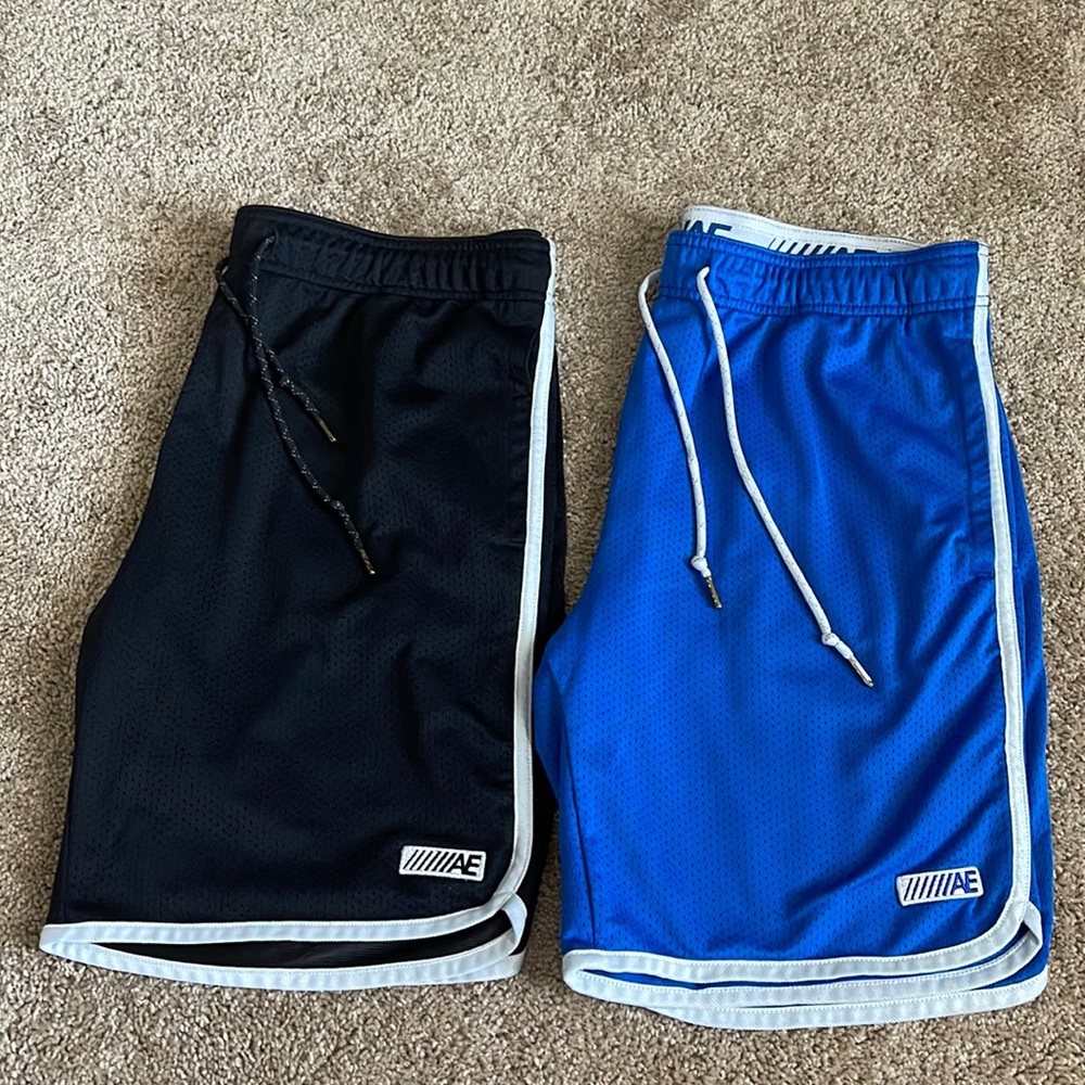 American Eagle active flex shorts (both for 15)